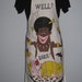 50s BBQ Apron Comic Cannibal Hunter