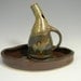 Porcelain Oil Cruet with dipping plate
