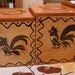 MID-CENTURY KITCHEN--Gorgeous 1950s Wooden Flour Sugar Cannister Complete Set