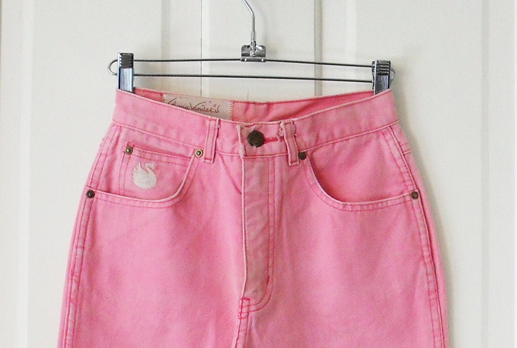 gloria vanderbilt pink jeans