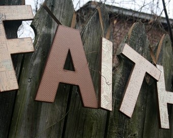 Popular items for hanging letters on Etsy