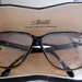 Vintage Silhouette Eyeglasses // Oversized Marbled Glasses // Tortoise Shell Glasses