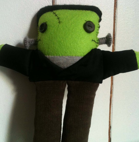 frankenstein plush toy