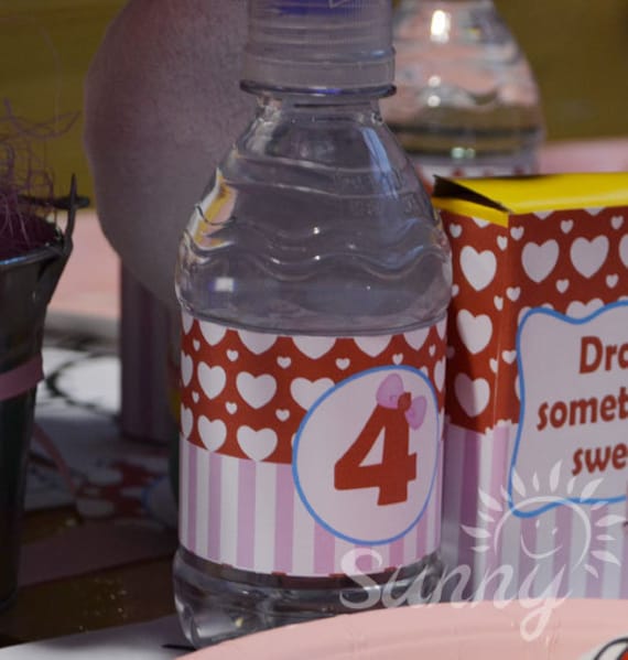 Sweethearts Sweet Shop (Valentine) printable drink wrappers Il_570xn