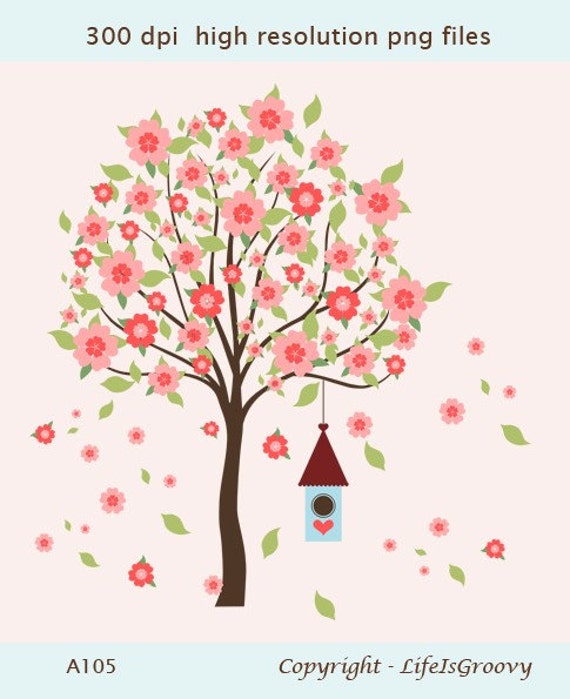 spring tree clipart free - photo #34