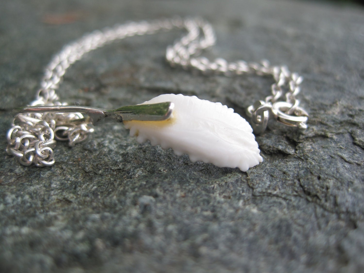 Halibut Earbone Necklace
