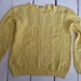 Vintage Patricia Roberts designer handknitted sweater S