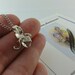 Paphiopedilum fairrieanum Orchid - Orchid Pendant - Orchid Flower Necklace - Charm