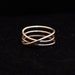 Sterling Silver Endless Circling Mobius Ring