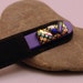Nail File Crystal Dichroic Art Glass Accent Purple