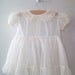1950's White Chiffon "Fairytale" Dress