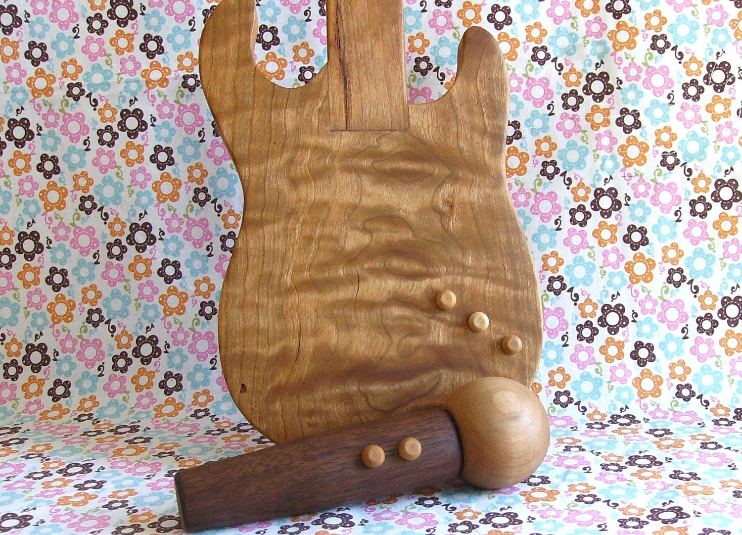 Rockin' Wooden Toy Microphone Wooden Instruments Wooden