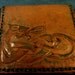 Mens Leather Wallet Celtic Viking Knotwork Handmade Gifts Pale Green-Made to Order
