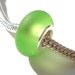 Green Sea Glass Effect Handmade Lampwork Bead Fits Troll Biagi
