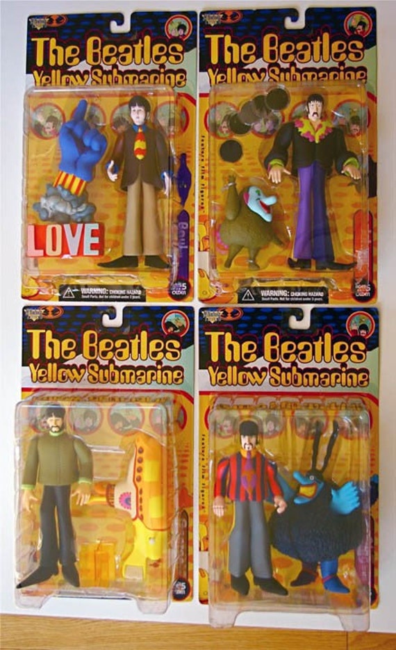 yellow submarine beatles figures