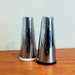 Atomic Steel Salt and Pepper Shakers