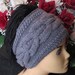 Hand Knitted Head Band with Beautiful Ornament