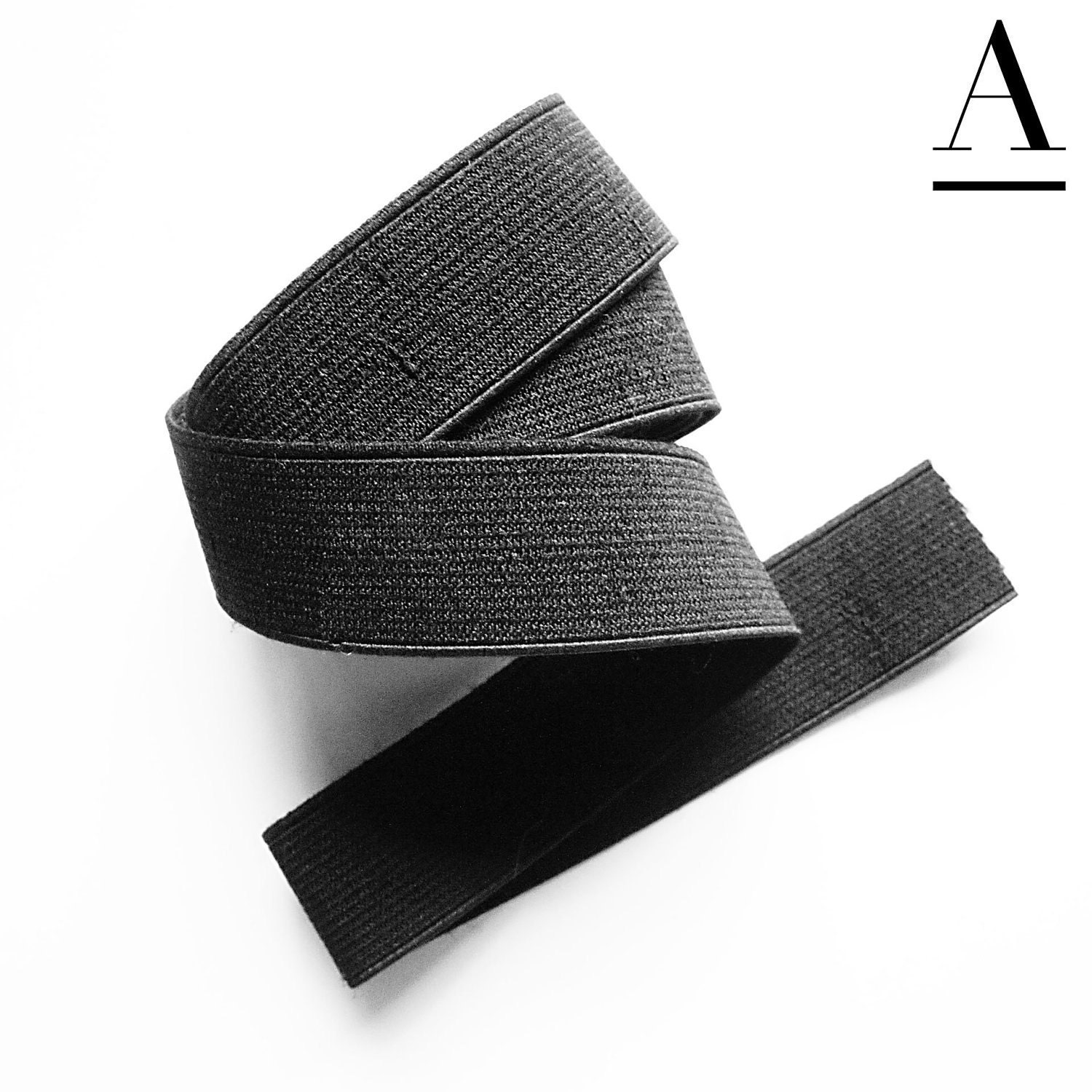 1 Standard Black Stretch Elastic Band or Soft Black