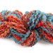 Handspun Art Yarn from a Fiber Art Batt, 2.50 ounces, 24 yards, 2 ply "Sonoma"