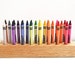 Hand-crafted Solid Oak Crayons Holder - Ready to Ship