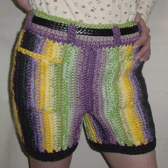 Items similar to Crocheted Shorts By Spooner 1174 on Etsy