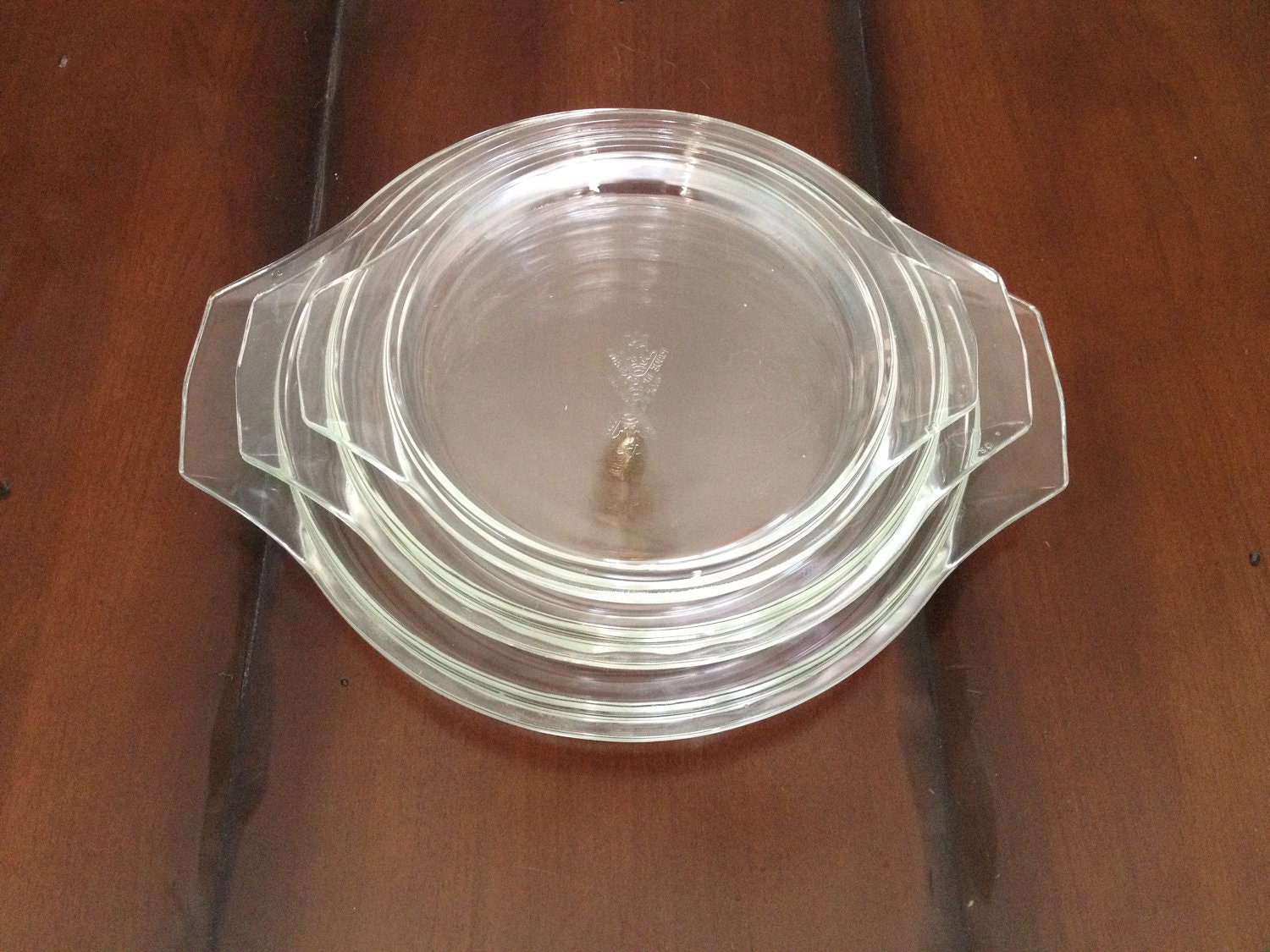 Vintage JAJ English Pyrex Nesting Casserole Set in Chelsea