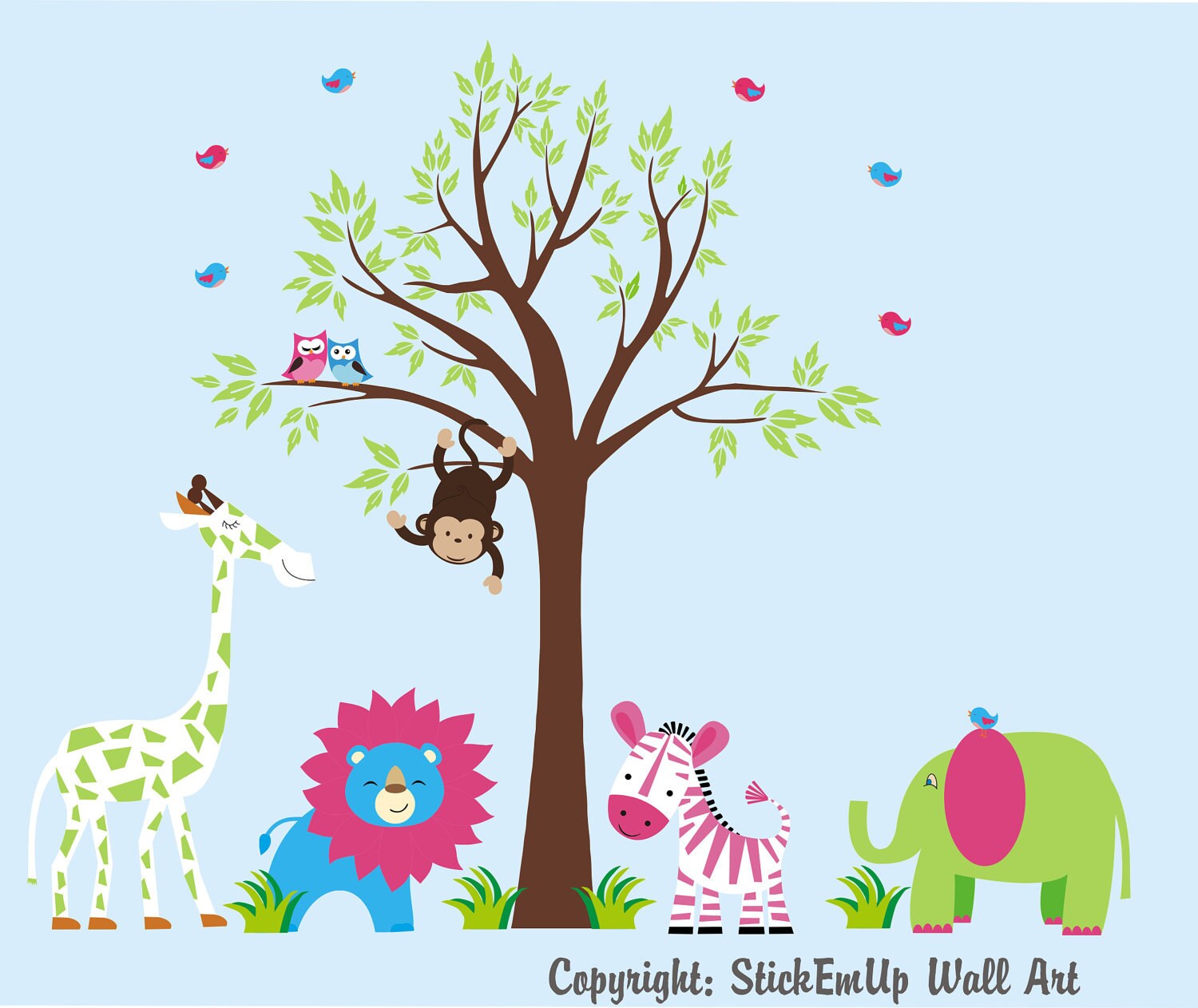 Children Wall Decals 133 Baby Wall Decal by StickEmUpWallArt