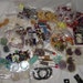 huge bead destash supplies stone beads glass beads wood beads bone beads commercial supplies, pendants plastic beads lot