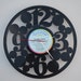 vinyl record clock (artist is Exotic Guitars)