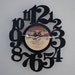Vinyl Record Album Wall Clock (artist is KISS)