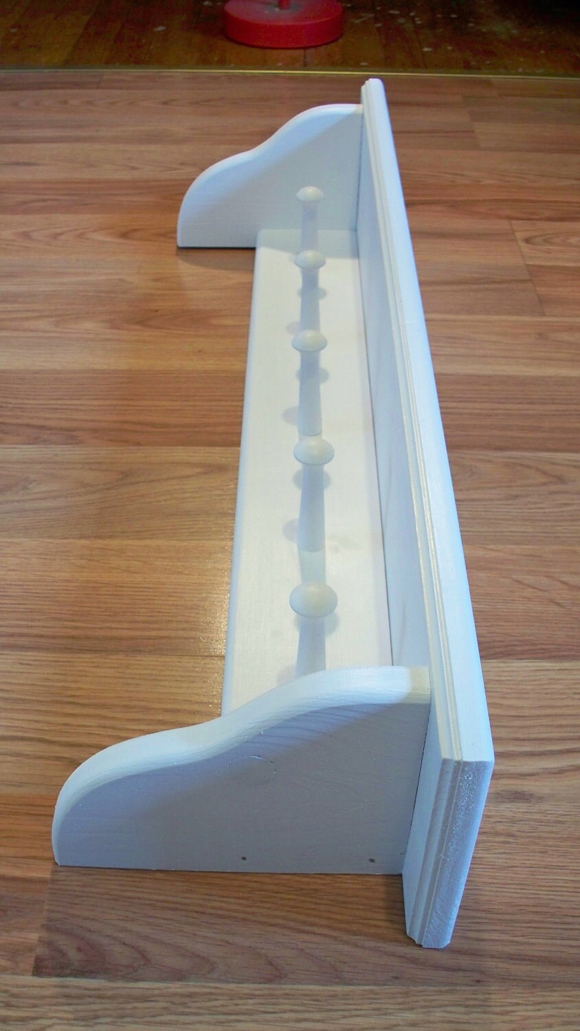 Coat Rack Shelf Shaker Peg Rail Wall Shelf Coat Rack Hanger