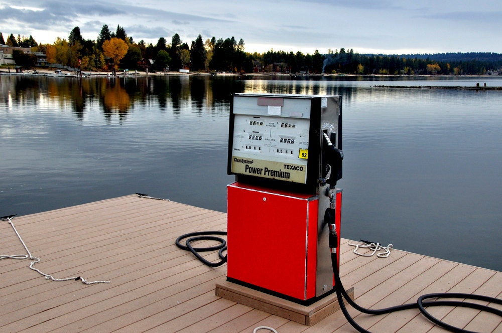 Gas Pump on Dock