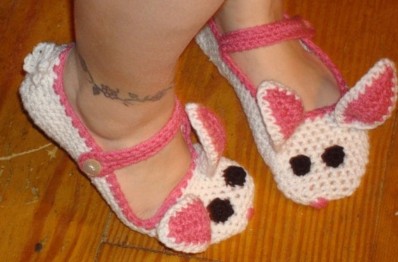 Slipper Bunny Womens