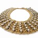 Neutral Summer Fashion Knitted Collar Bib Necklace