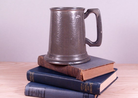 Pewter Drinking Tankard Made in Sheffield by FoxandHenVintage