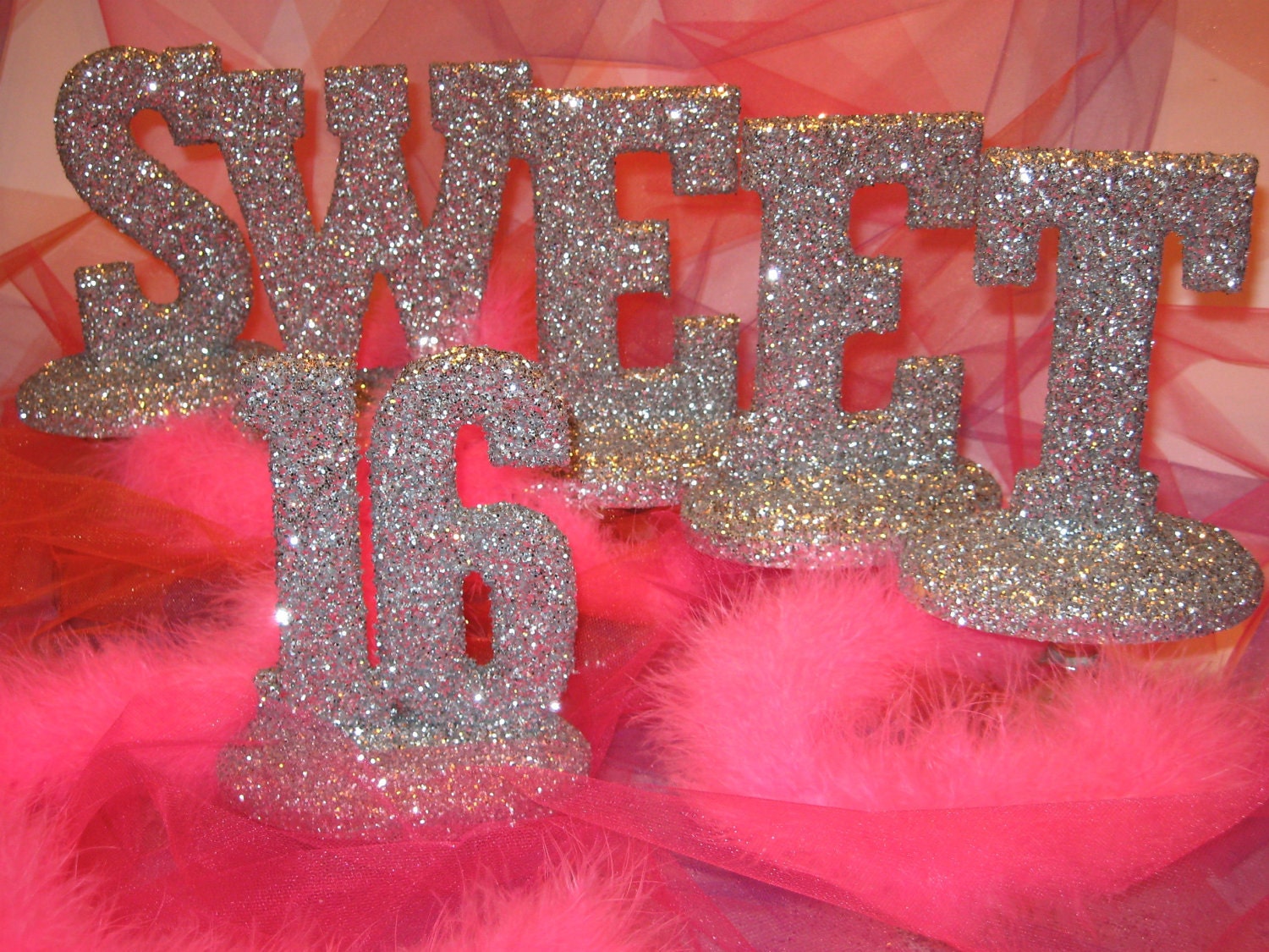 cake topper sweet 16 birthday quinceanera you choose the color