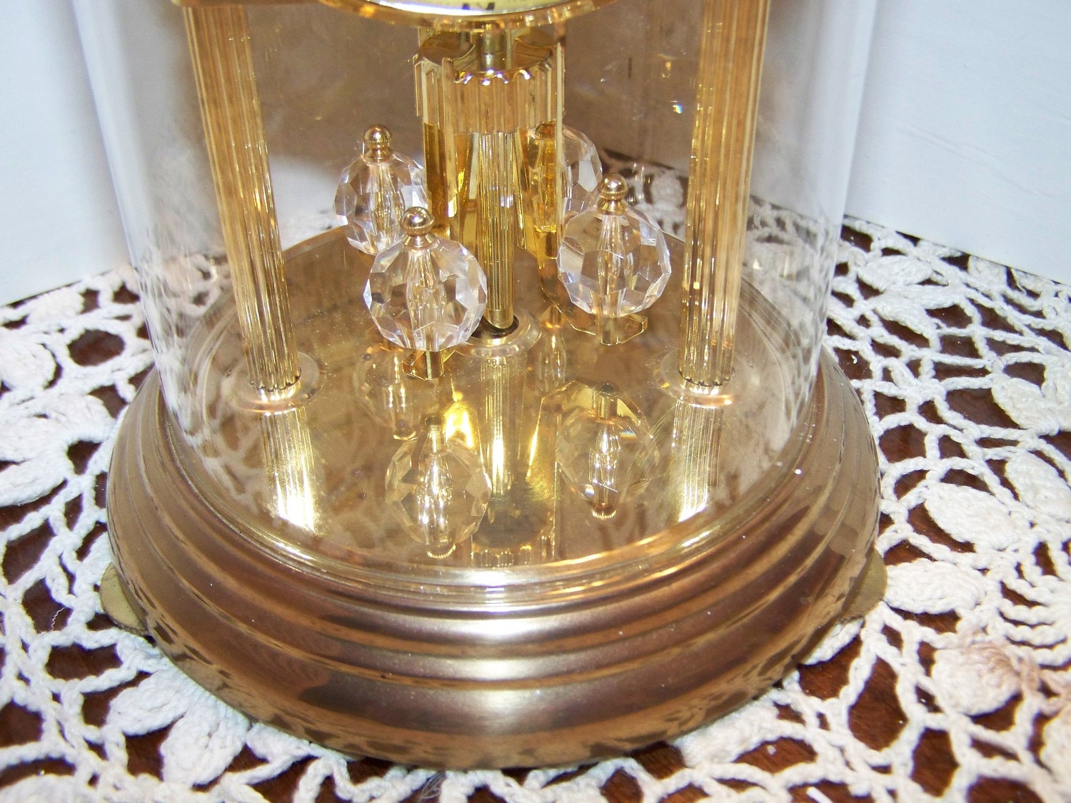 Vintage Quartz Kundo Anniversary Clock West Germany Works