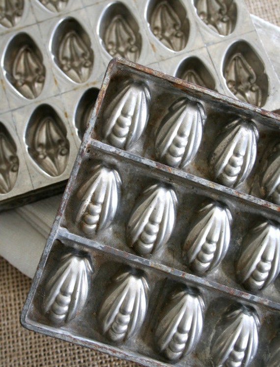 RESERVED Antique Chocolate Molds by SundayBrocantes on Etsy