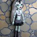 Top, Skirt and Necklace for Monster High Dolls