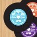 Vinyl Record Label Wedding Invitation DIY set printable