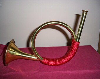 Vintage Hunting Bugle - Fox Hunt - Tally Ho