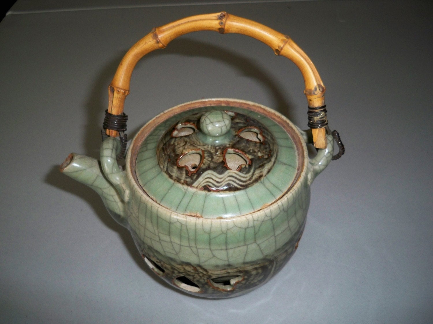 Vintage Japanese Teapot with Markings