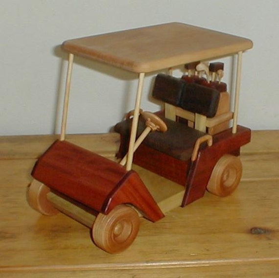 Golf Cart Handcrafted Wooden