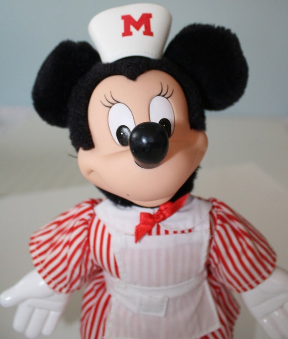 vintage stuffed minnie mouse