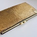 Whiting and Davis Gold Mesh Wallet