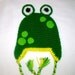 Mr Frog Crocheted Hat Available in Any Size