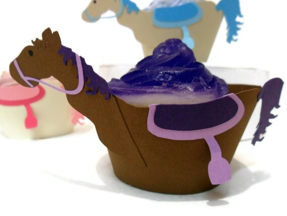 Horse Cupcake Wrappers - Set of 12 Il_570xn