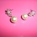 Wedding Earrings, Pearl Wedding Earrings, Crystal Pearl Wedding Earrings, Bridal Crystal Earrings