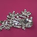Wedding Brooch Rhinestone, Bridal Crystal Brooch, Brooch Vintage Style