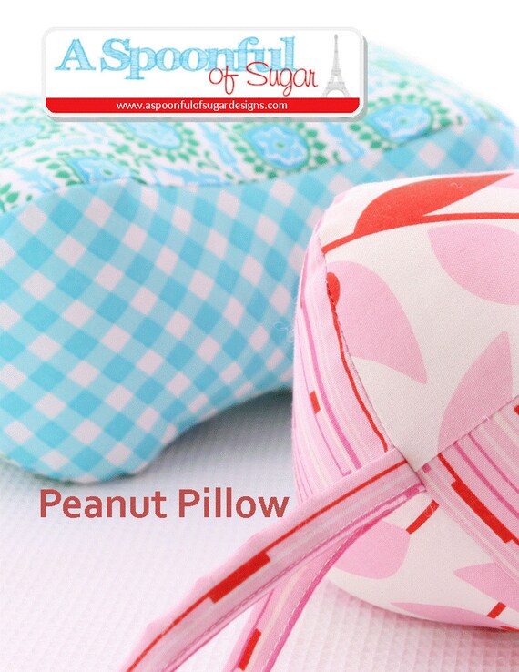 Peanut Pillow PDF Sewing Pattern